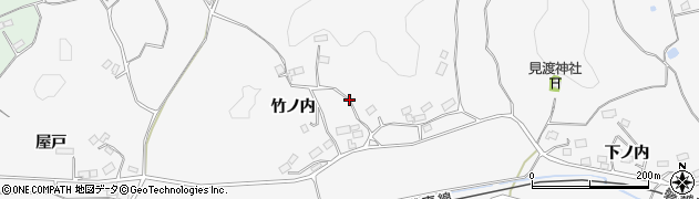 福島県田村市船引町文珠（竹ノ内）周辺の地図