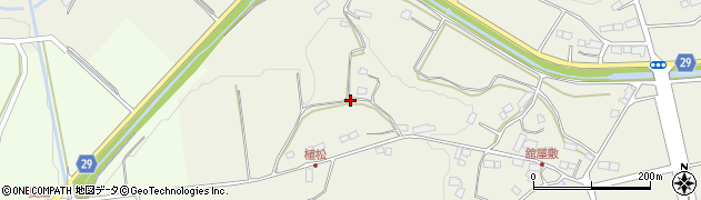 福島県郡山市熱海町長橋（植松）周辺の地図