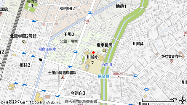 〒940-0032 新潟県長岡市干場の地図