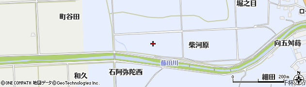 福島県郡山市喜久田町堀之内下吉原周辺の地図