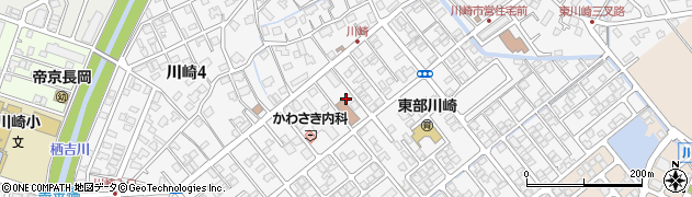 新潟県長岡市川崎周辺の地図