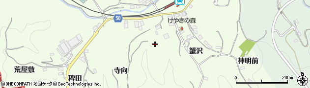 福島県田村市船引町要田周辺の地図