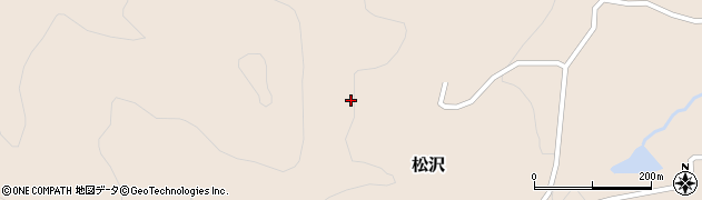 福島県大沼郡会津美里町松沢寺山周辺の地図