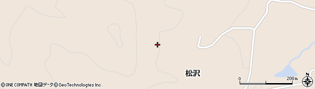福島県会津美里町（大沼郡）松沢（寺山）周辺の地図