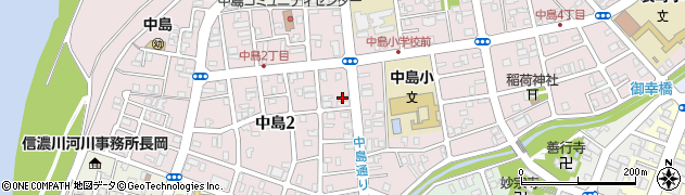 長岡紙工業周辺の地図