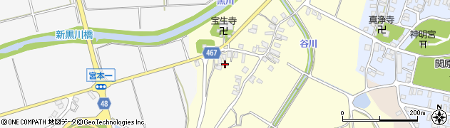 新潟県長岡市白鳥町540周辺の地図