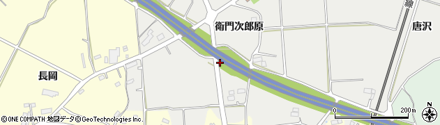 福島県郡山市日和田町梅沢（池ノ上）周辺の地図