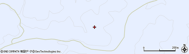 福島県浪江町（双葉郡）井手（砂利沢）周辺の地図