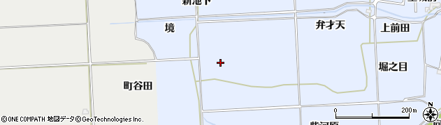 福島県郡山市喜久田町堀之内下境周辺の地図