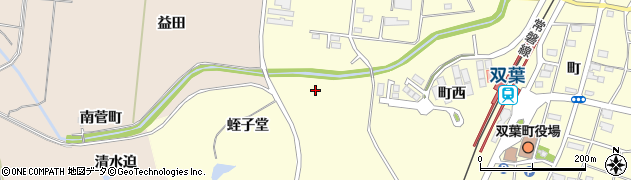 福島県双葉町（双葉郡）長塚（蛭子堂）周辺の地図