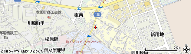 鈴木俊二　陶器店周辺の地図