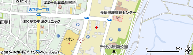 株式会社一条工務店長岡展示場周辺の地図