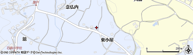 福島県田村市船引町石森東小屋49周辺の地図