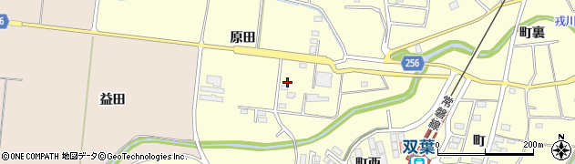 福島県双葉郡双葉町長塚原田36周辺の地図