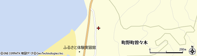 石川県輪島市町野町曽々木サ53周辺の地図