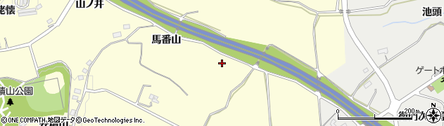 福島県郡山市日和田町（鳥羽美）周辺の地図