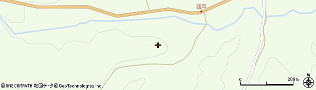 福島県田村市都路町岩井沢（向戸）周辺の地図