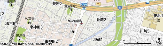 ＴＡＫＩ長岡東店周辺の地図