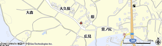 福島県田村市船引町北鹿又（原）周辺の地図