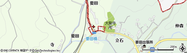 田村警察署要田駐在所周辺の地図