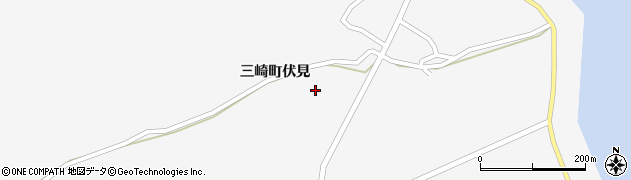 石川県珠洲市三崎町伏見ヌ周辺の地図