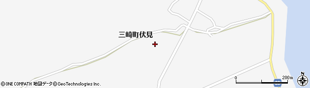 石川県珠洲市三崎町（伏見ヌ）周辺の地図