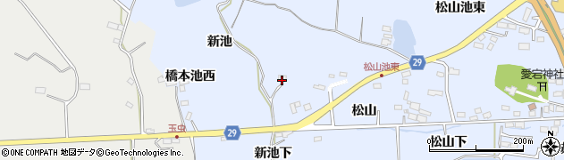 福島県郡山市喜久田町堀之内（外左エ門段）周辺の地図