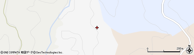 福島県会津美里町（大沼郡）荻窪（木通平）周辺の地図