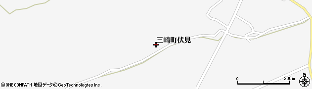 石川県珠洲市三崎町伏見周辺の地図