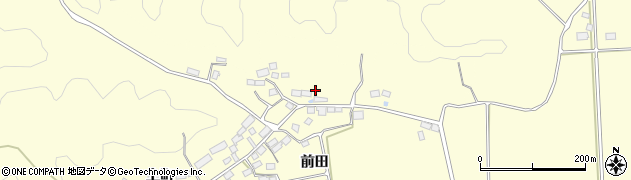 福島県郡山市熱海町上伊豆島堀向周辺の地図