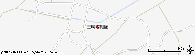 石川県珠洲市三崎町（細屋）周辺の地図