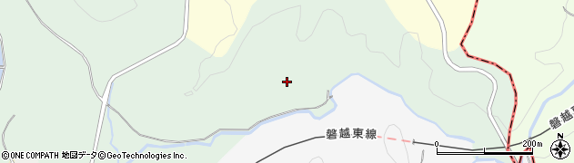 福島県三春町（田村郡）御祭（堂平）周辺の地図