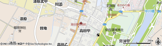 有限会社金田新聞　販売センター周辺の地図