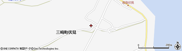 石川県珠洲市三崎町（伏見ヨ）周辺の地図