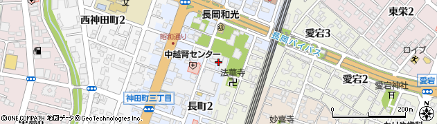 立川ブラインド工業株式会社　長岡営業所周辺の地図