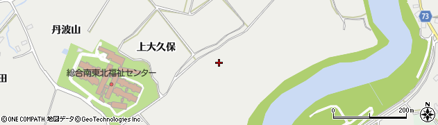福島県郡山市日和田町梅沢（大久保）周辺の地図
