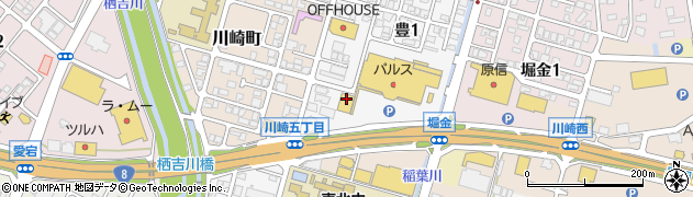 ハードオフ長岡川崎店周辺の地図
