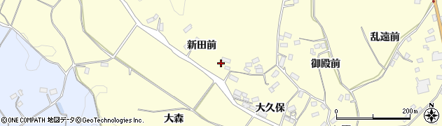 福島県田村市船引町北鹿又（新田前）周辺の地図