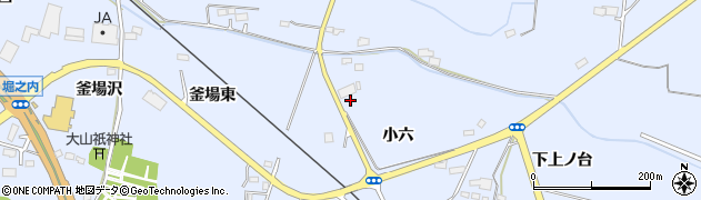 福島県郡山市喜久田町堀之内小六周辺の地図