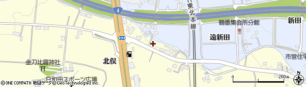 喜多方らーめん 日和田店周辺の地図