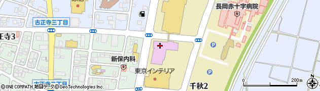 Ｔ・ジョイ長岡周辺の地図