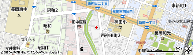 北陸ガスリビングサービス株式会社　長岡営業所周辺の地図