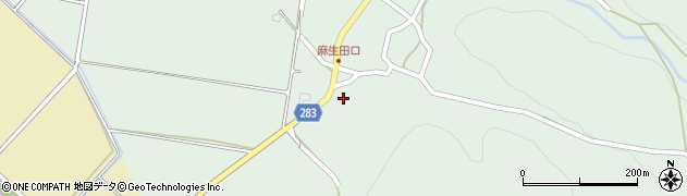 新潟県長岡市麻生田町2034周辺の地図