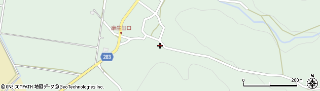 新潟県長岡市麻生田町1967周辺の地図