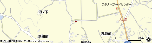 福島県田村市船引町北鹿又（沼ノ下）周辺の地図