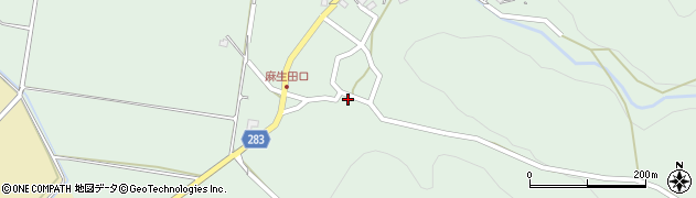新潟県長岡市麻生田町1962周辺の地図