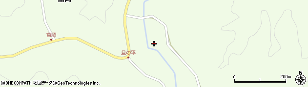 福島県田村市常葉町山根（西方地）周辺の地図