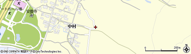 福島県会津若松市門田町大字御山（八幡前甲）周辺の地図