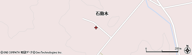 福島県会津若松市湊町大字静潟（石動木前）周辺の地図
