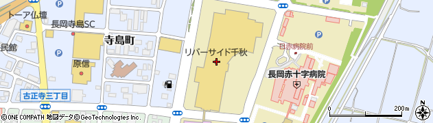 メガブルーバード　リバーサイド千秋長岡校周辺の地図